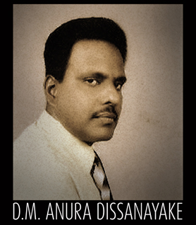 Muses Author D. M. Anura Dissanayake